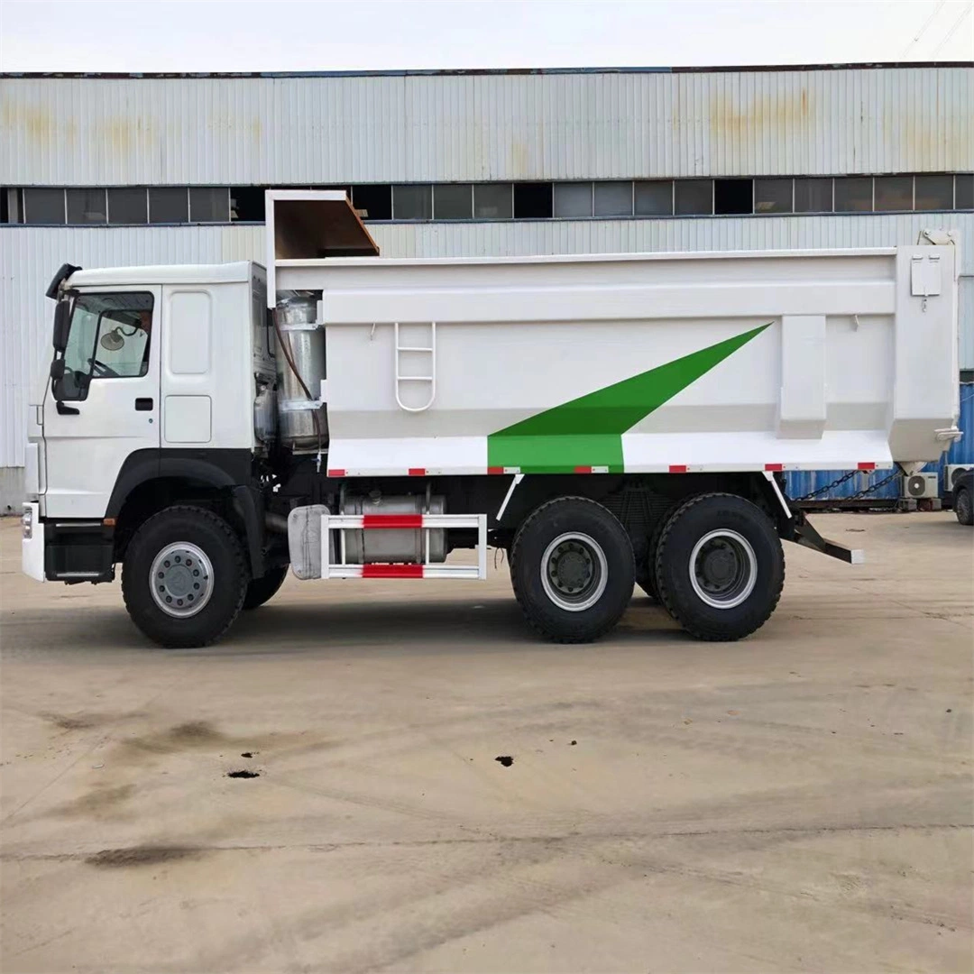 Место продажи Самосвал HOWO Sinotruk Double-Axle Multi-Horsepower Транспортировщиком Second-Hand Мусоросборника