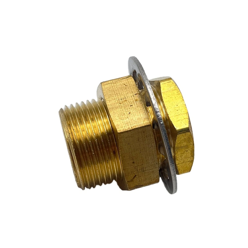 Straight Male Brass Compression Fitting for Pex Plumbing Pipe with Screw Socket Coupling