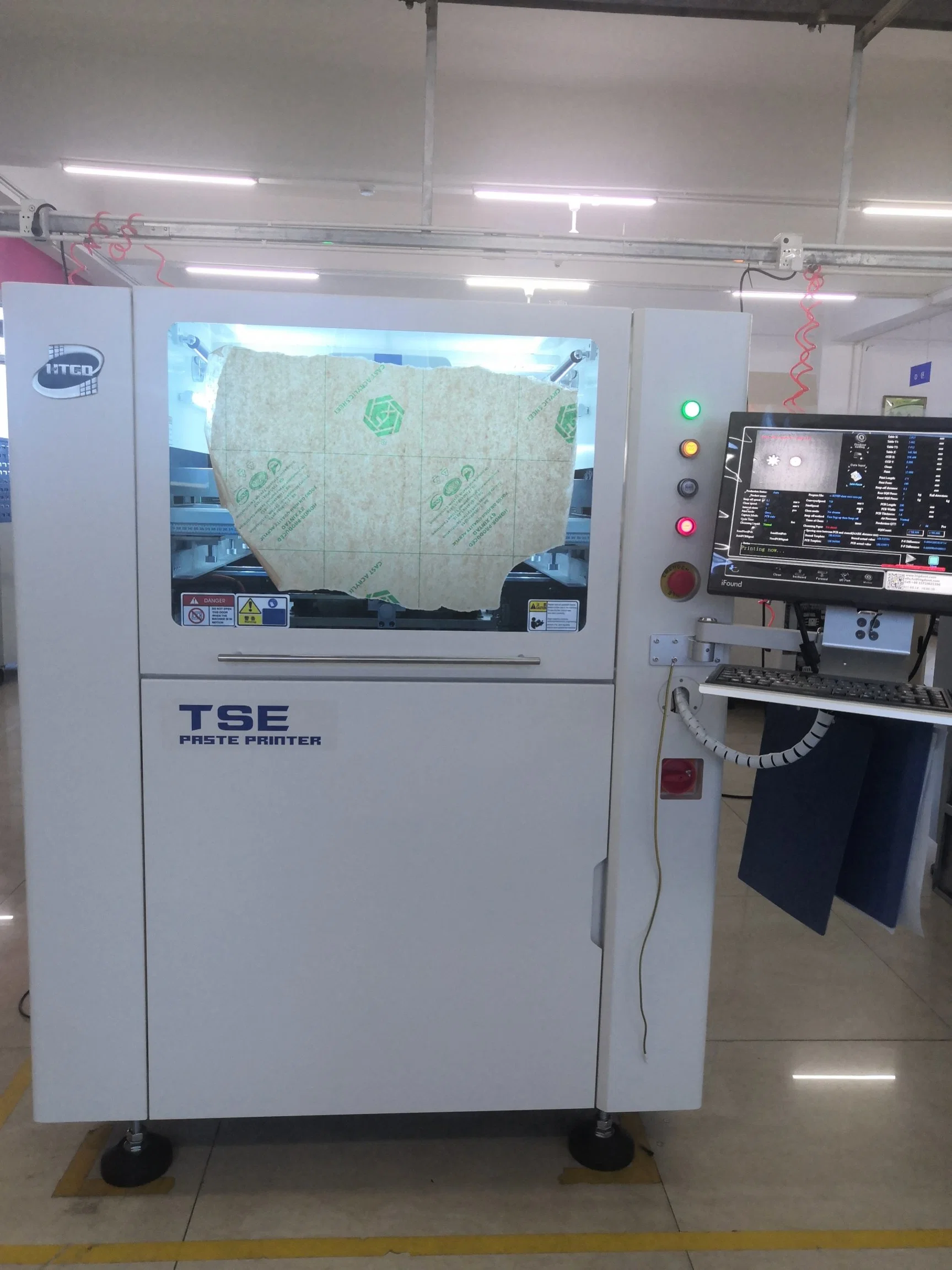 Automatic Solder Paste Printer Machine, SMT Stencil Screen Printing Machine