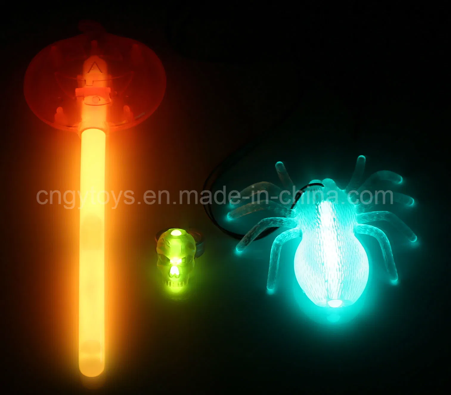 Halloween Glow Pumpkin Stick Set for Party