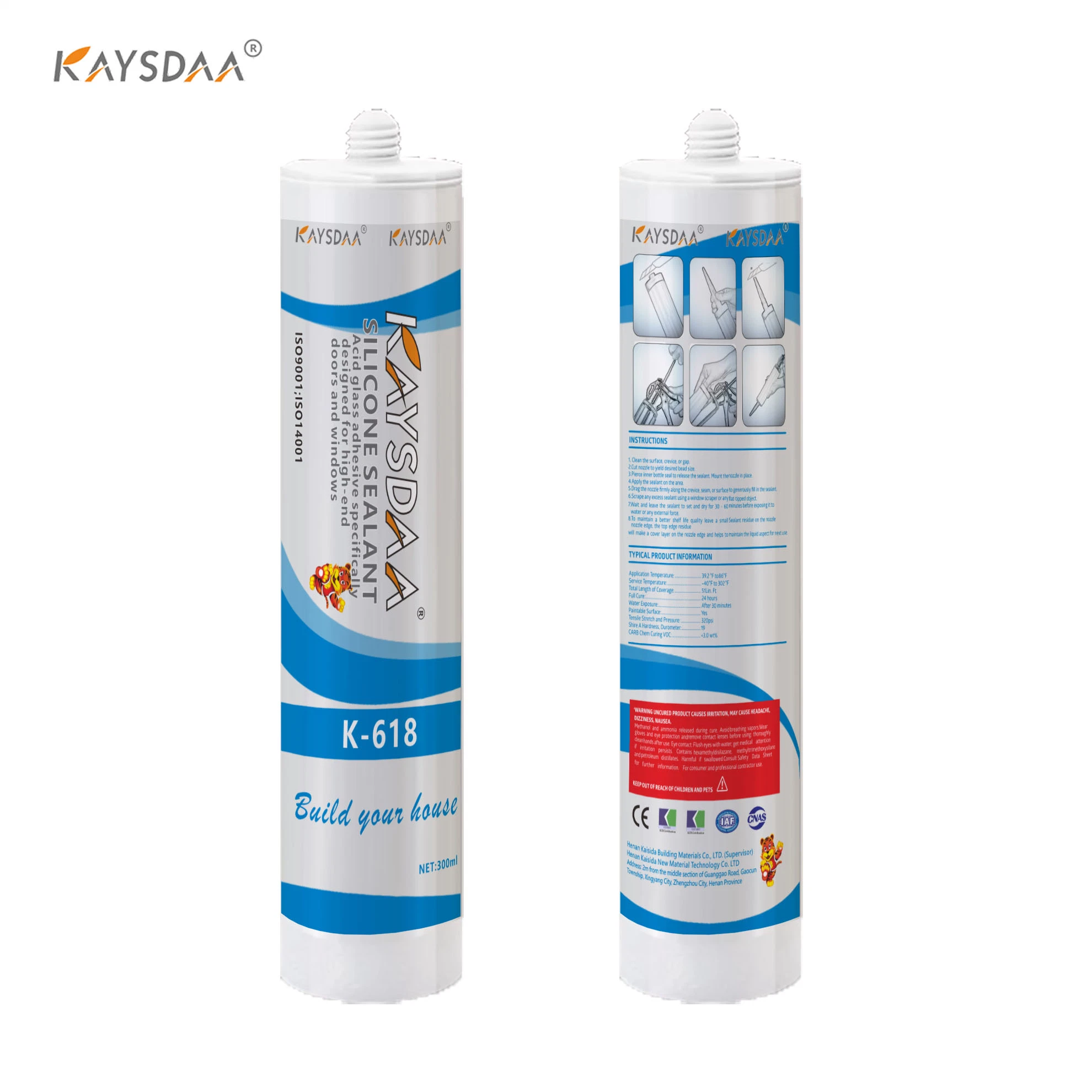 Top1 Acid Glass Adhesive Specifically Designed for High-End Doors and Windows