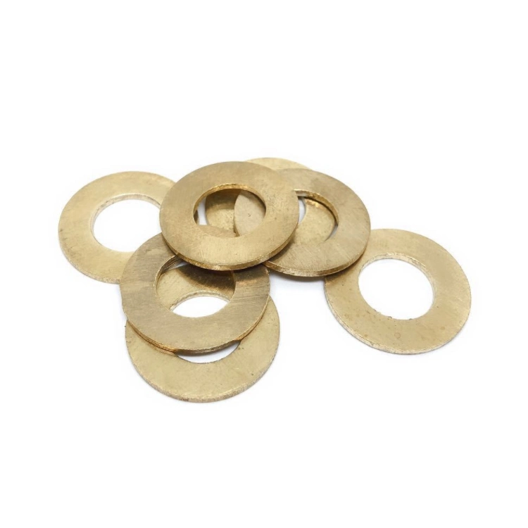 DIN125 OEM Fender Iron Plain Industrial Copper Washer Round Brass Washer