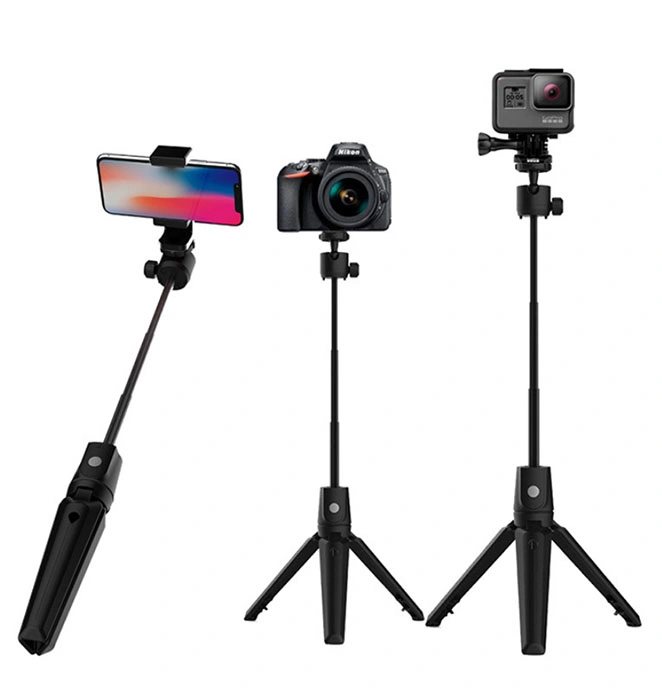 Bluetooth avec un trépied Fonction Selfie Stick 720 degré de rotation multifonction