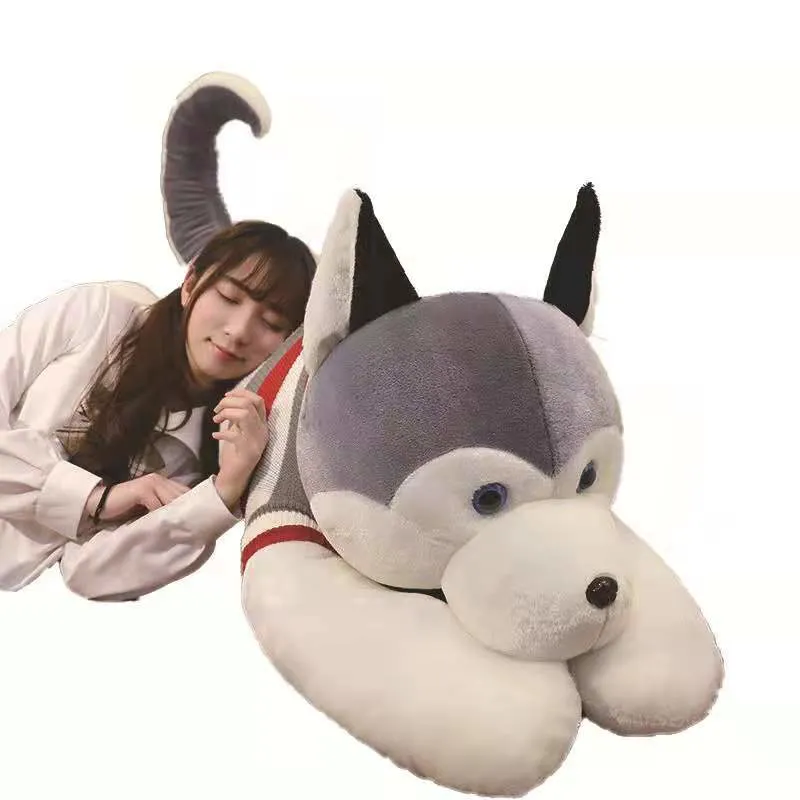 Custom Dog Animal Soft Plush Husky Dog Toy
