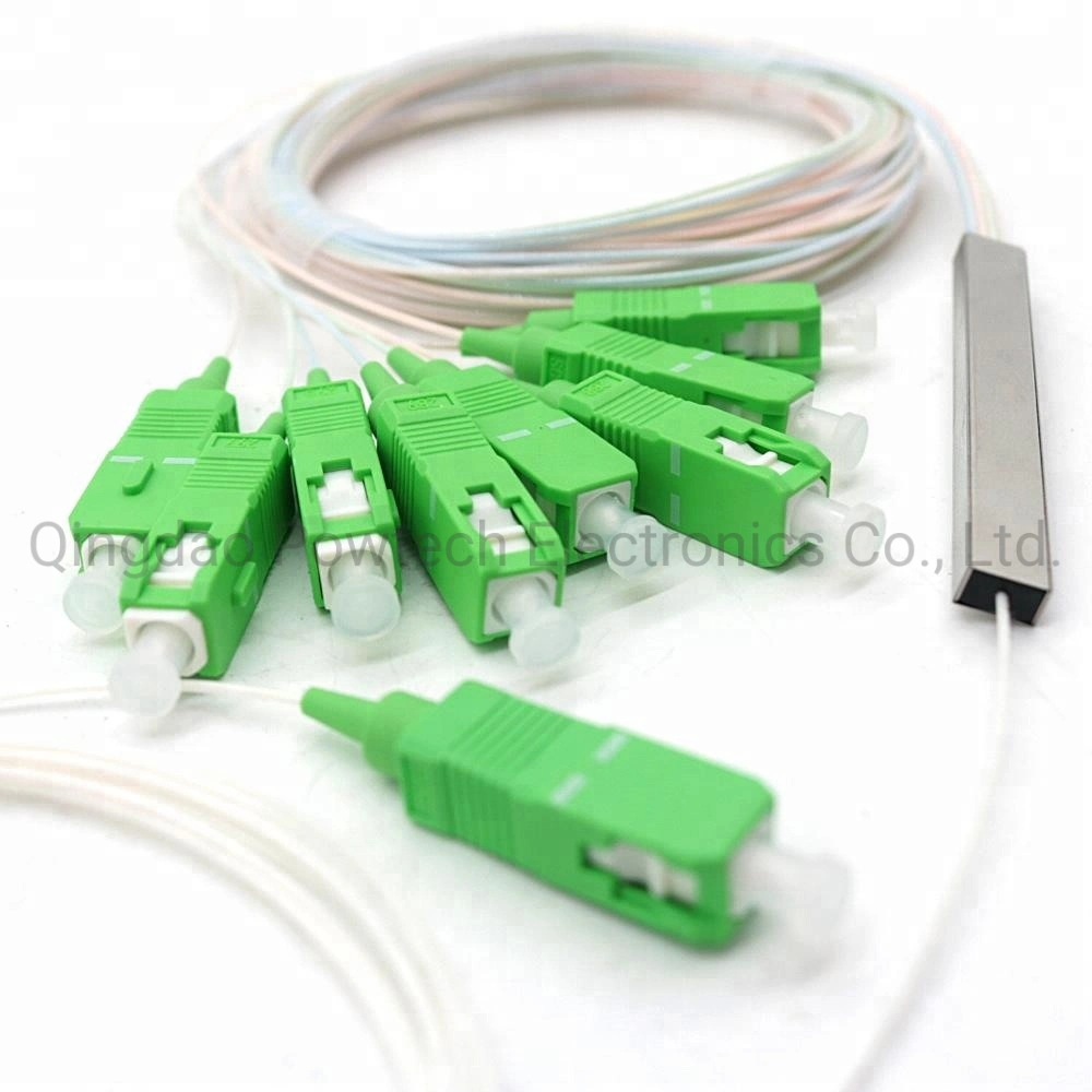 Chinese OEM 1*8 Optical Fiber PLC Splitters