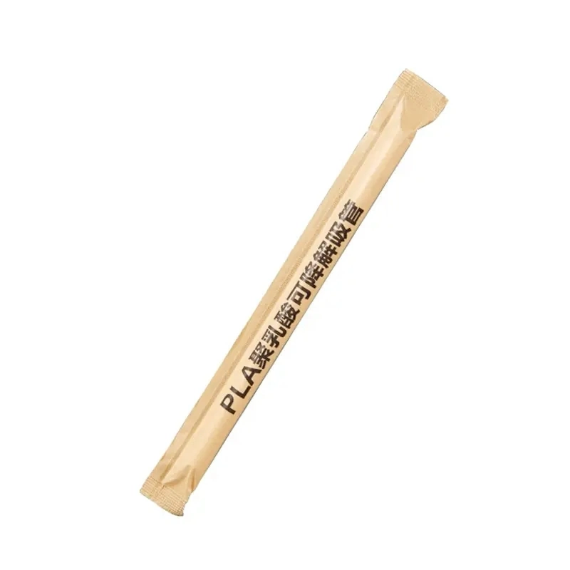 Eco-Friendly Compostable Disposable PLA Biodegradable Straw Disposable Products