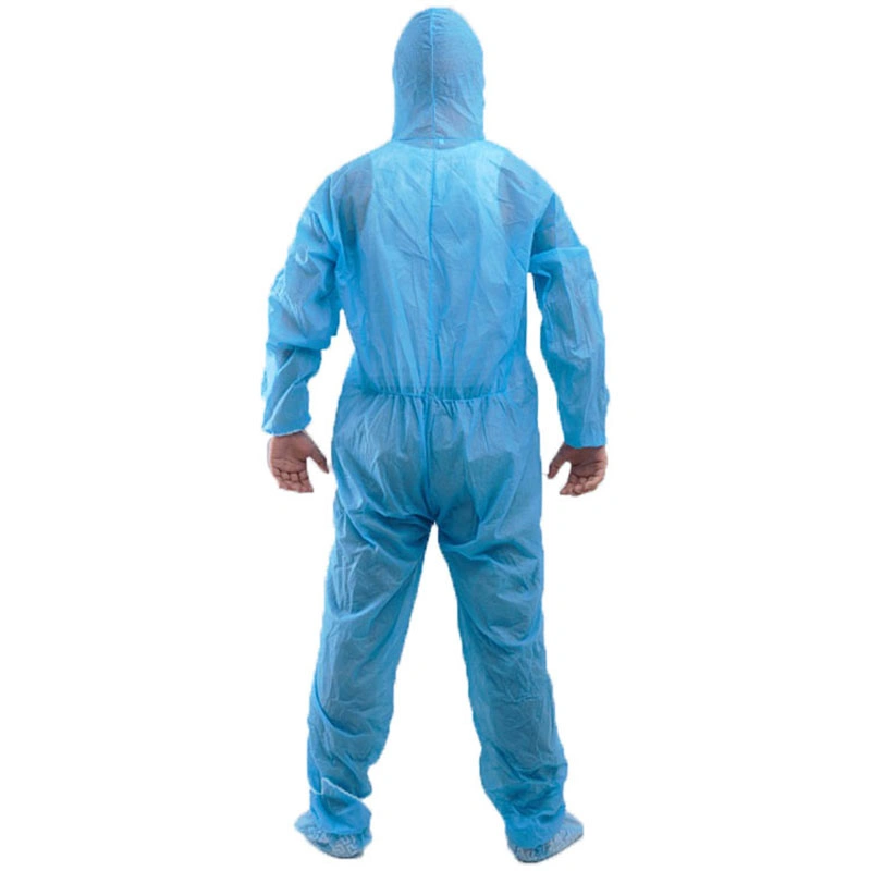 Dans le ciel bleu non tissés jetables PP nontissé Coverall