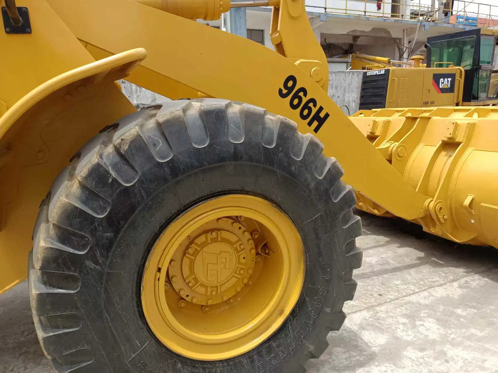 Used Wheel Loader Caterpillar 966h with Bucket for Sale