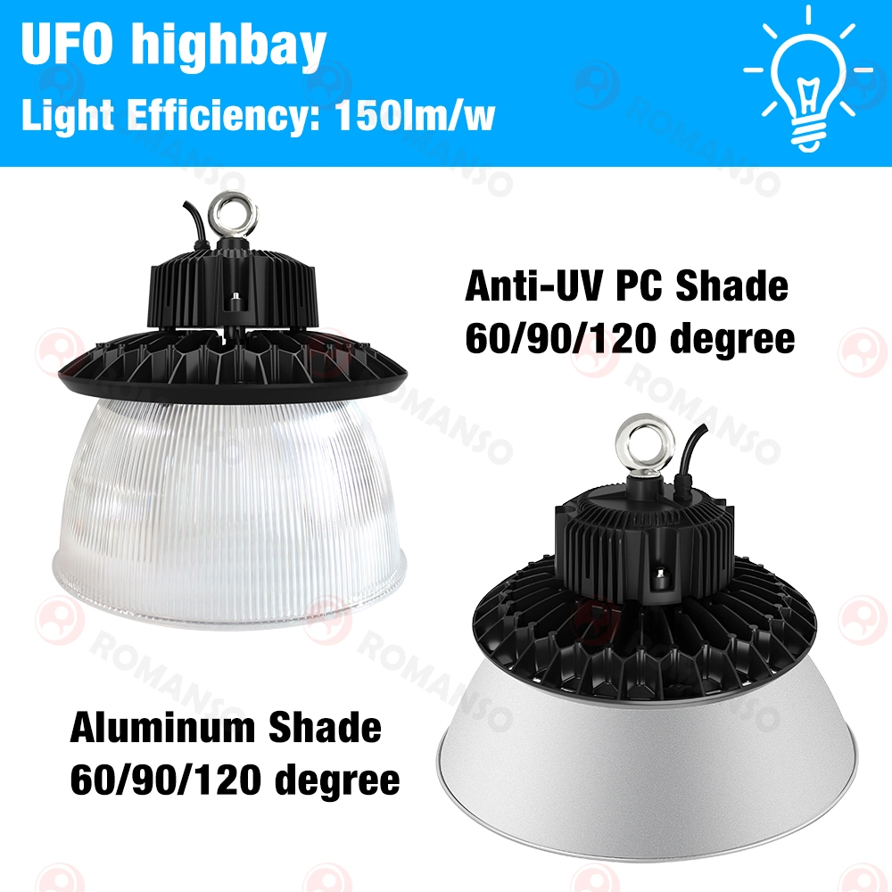 China Supplier 240W 31200lm LED UFO Light IP65 Indoor Outdoor Lighting