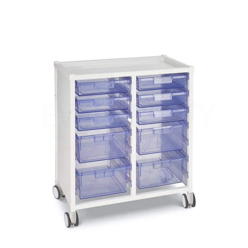 Clinic Medicine Patient Record Storage Cabinet Cart Hospital Patient Instrument Trolley