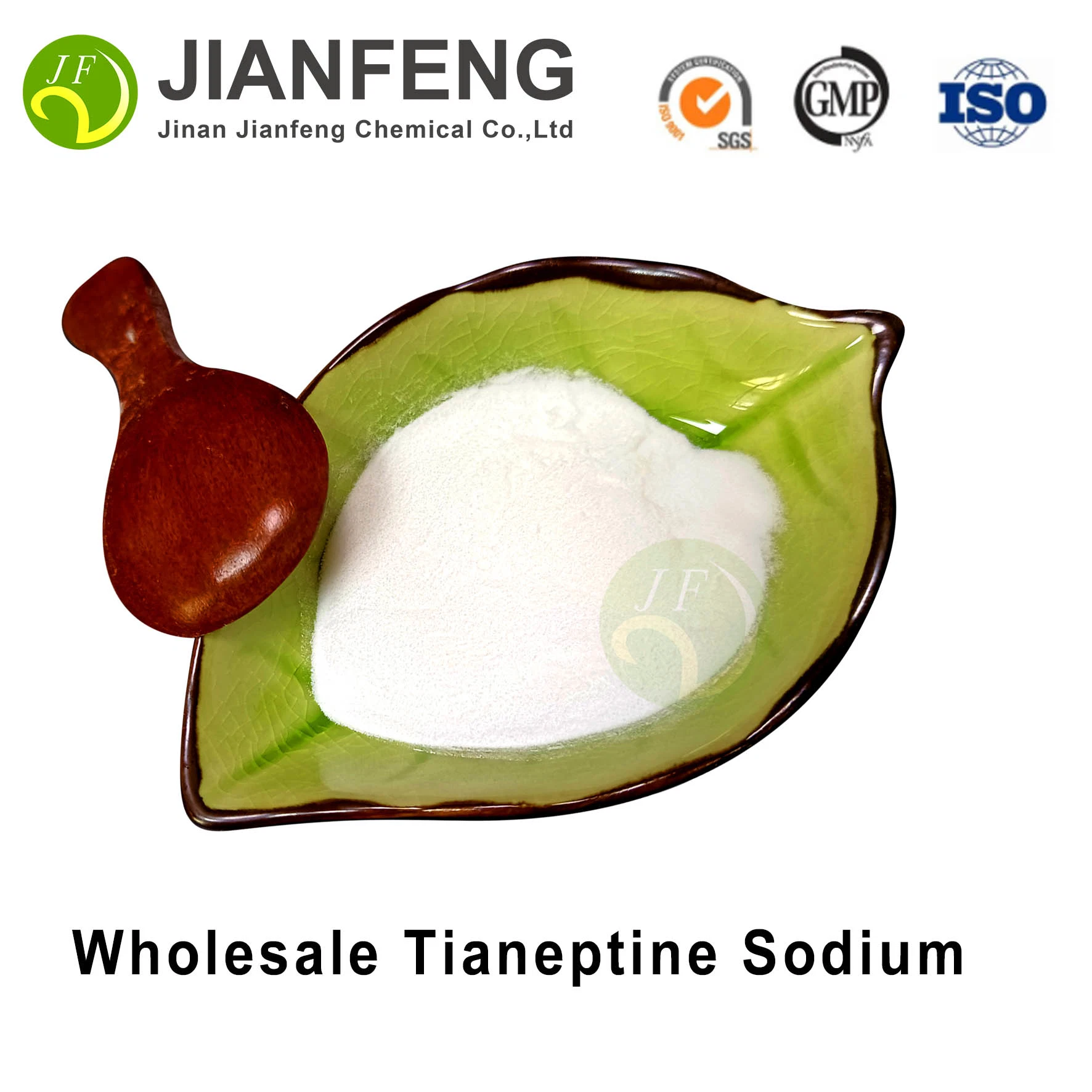 Raw China Antidepressant Powder Chemical Tianeptine Sodium/Tianeptine Sulfate/Nootropic Phenibut Pharmaceutical Grade API 99% Purity Sodium Tianeptine