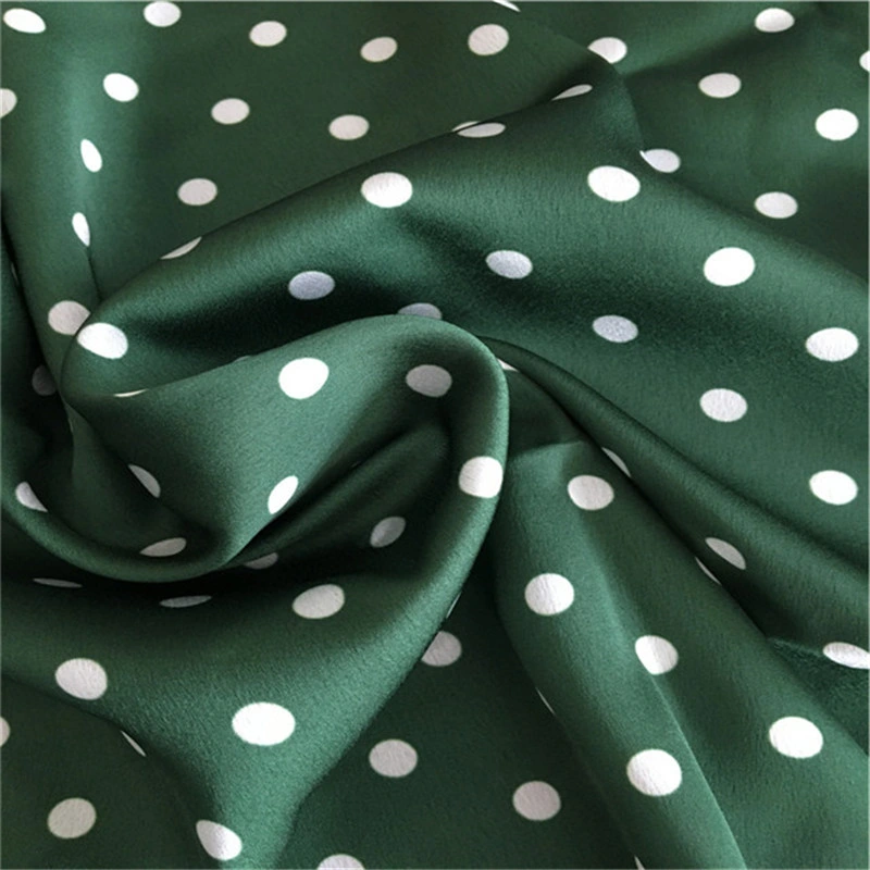 Polyester Prined Silk Charmeuse Printing Chiffon Satin Fabrics