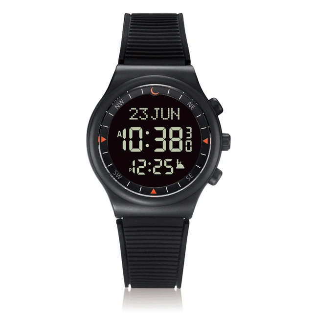 Classic Waterproof Plastic Sport Digital Watch Islamic Mosque Prayer Watch Azan Watch