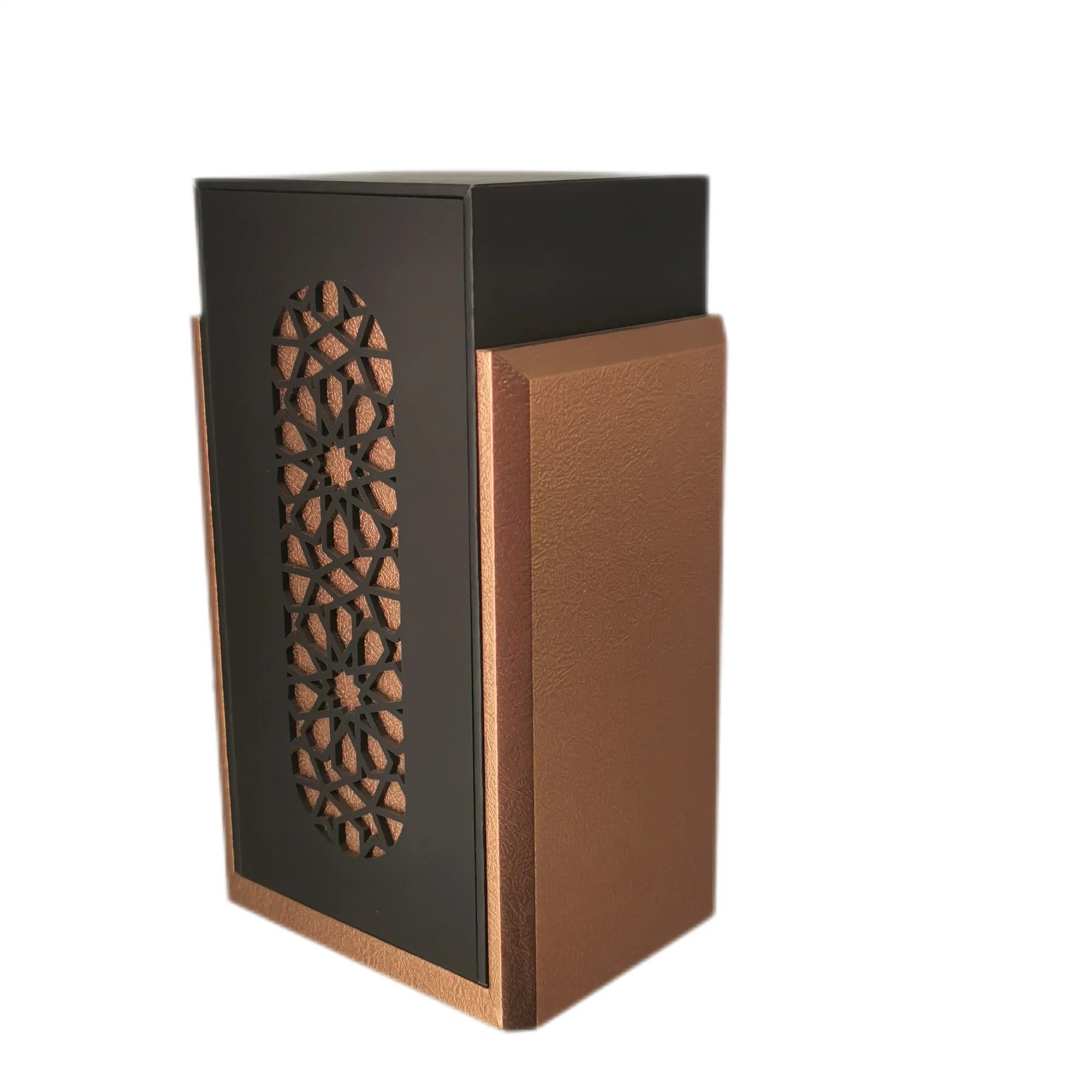 Hongyi High quality/High cost performance MDF Popular Royal Perfume Customized Solid Wooden Box for Packaging China Box UAE Style