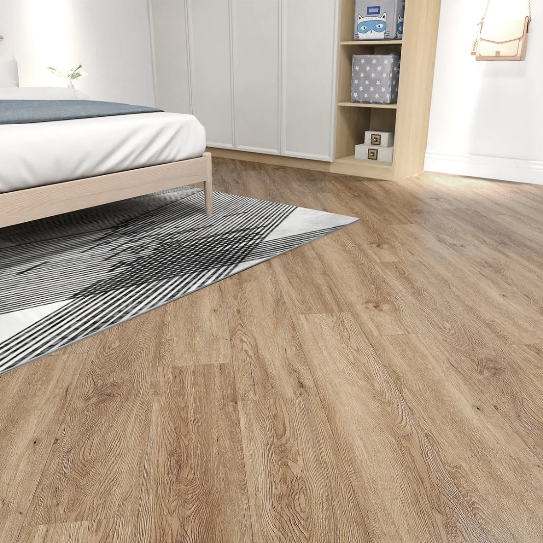 Materiales originales Emboss patente Click SPC/LVT/LVP/PVC/RVP Pisos de lujo de Vinilo Plank