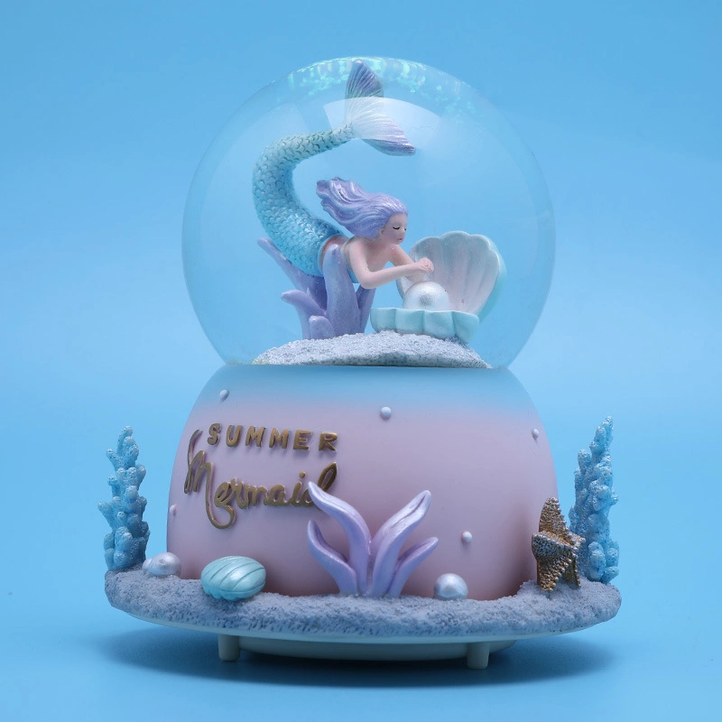 Fascinating Resin 65mm Sea Life Turtle Snow Globe Custom Snow Globe Souvenir