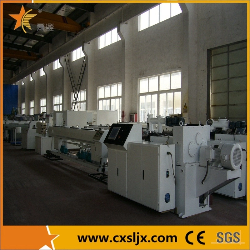 16-110mm Single Screw Extrusion HDPE Pipe Machine