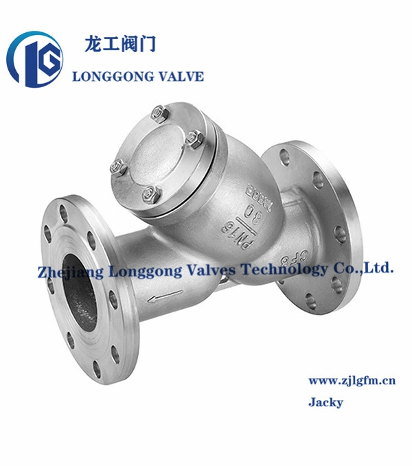 Cast Steel Wcb/CF8/CF8m Class 150 Flanged Y Strainer/Filter Pn16-64 Screen: SS304