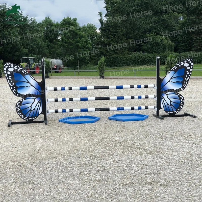 Full Set of Butterfly Horse Show Jumps with Fillers