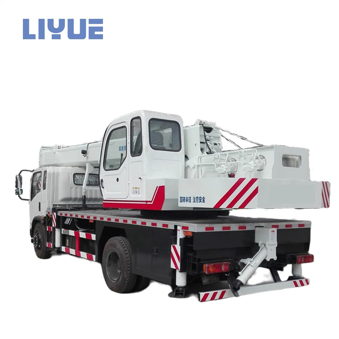 Nouveau arrivé 8 tonnes Chinois Nouvelle grue pour camion lourd hydraulique Grue pour camion mobile à vendre