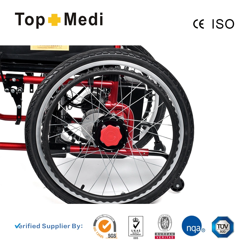 Topmedi Easy Folding Power Elektro-Rollstuhl für Behinderte