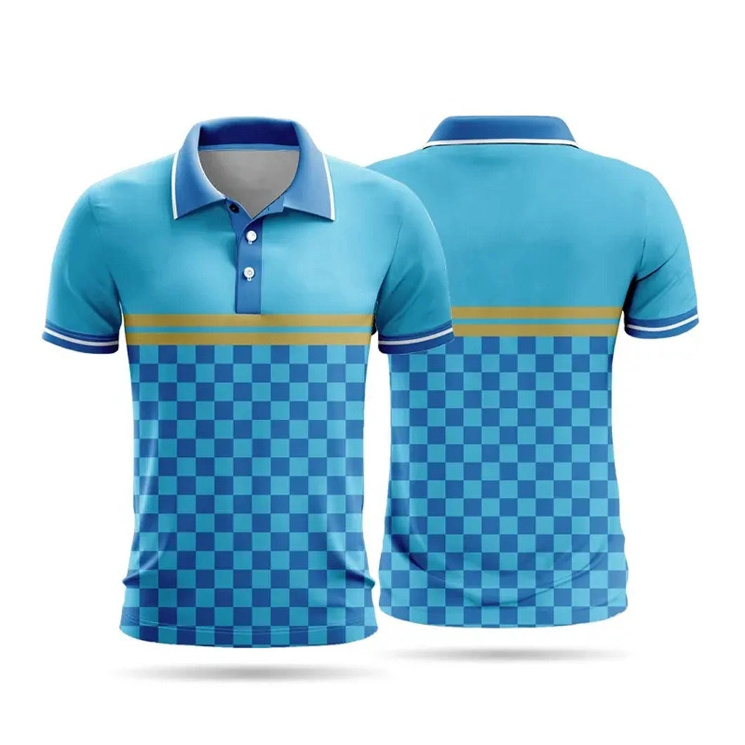 OEM T Shirt Custom Sportwear Wholesale Clothes Sublimation Polo Shirt