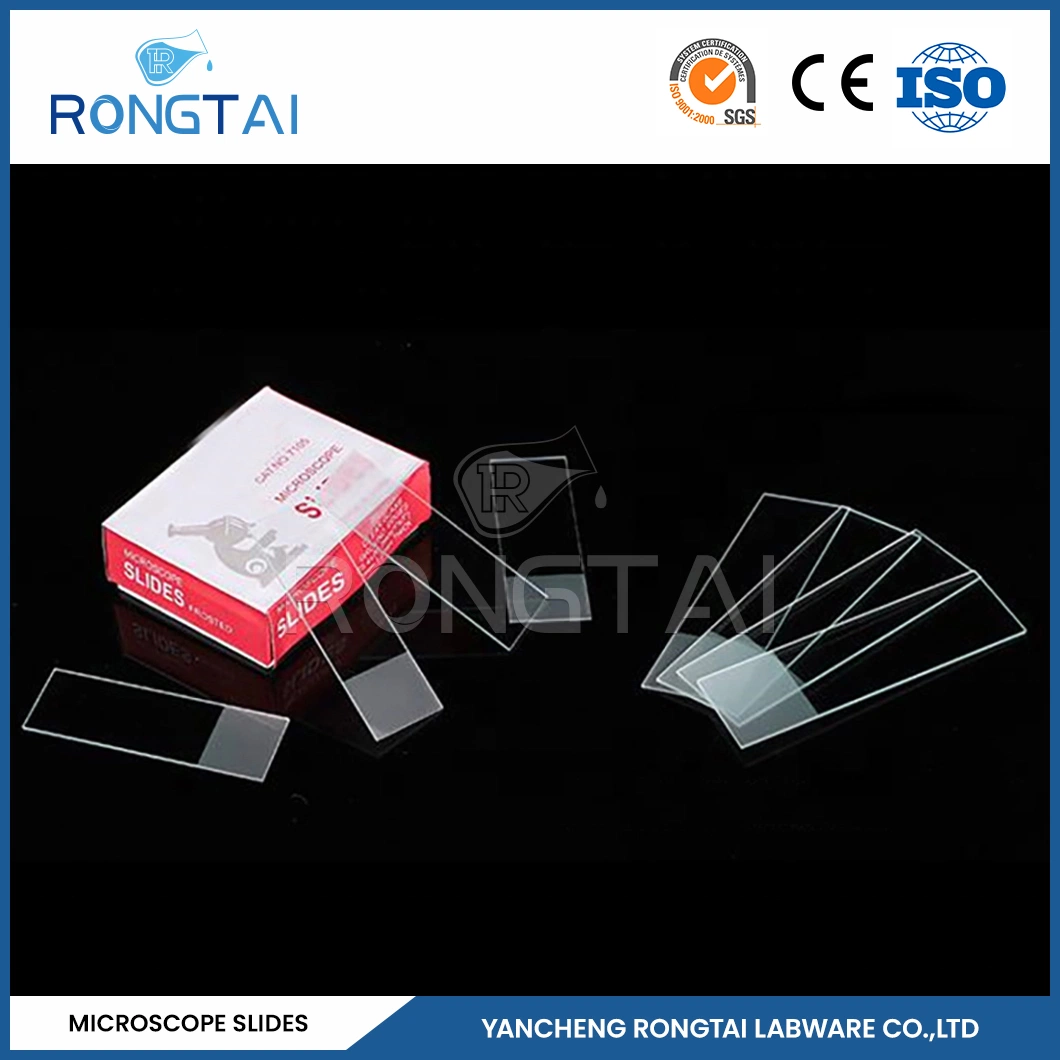 Rongtai Onion Ponta de Root microscópio Slide Fabricação Vintage Microscope Slides China 7101 7102 7105 7107 7109 Calibrar lâmina de microscópio