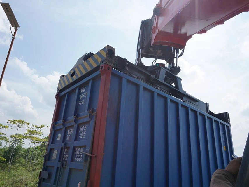 Porte-conteneurs électriques Xch907e pour grue à gerbeurs à vide