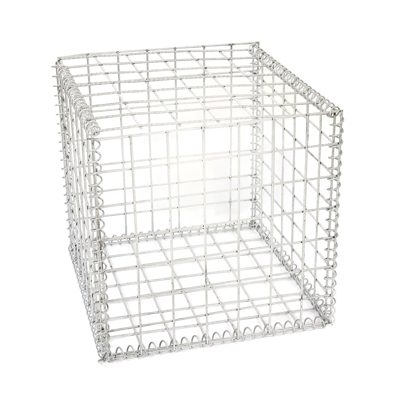 3.2mm Hot DIP Galvanized Gabion Mesh Box Export to Middle East