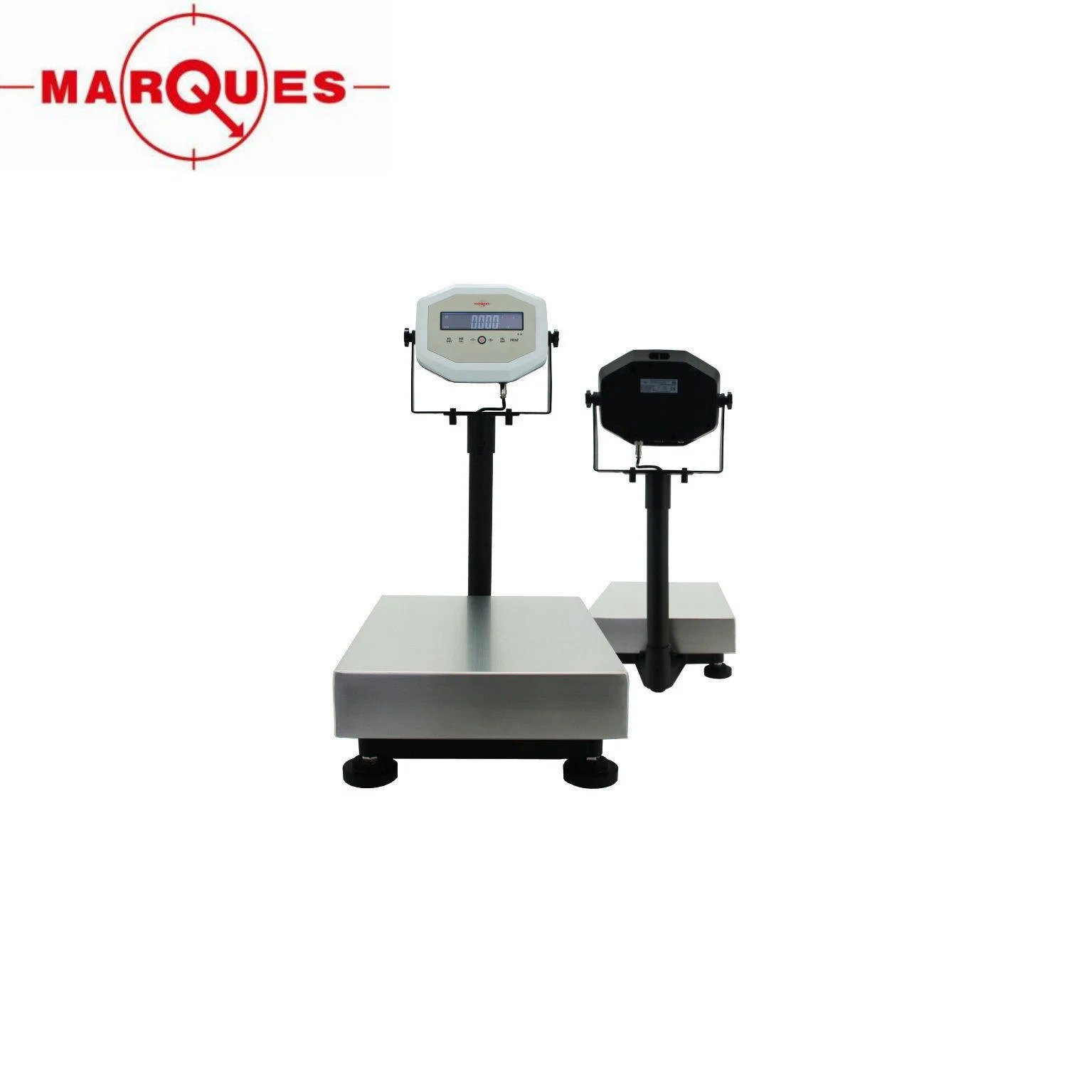 60kg Waterproof Stainless Steel Electronic Automatic Weighing Platform Scale with RS232 Port LCD Display IP65
