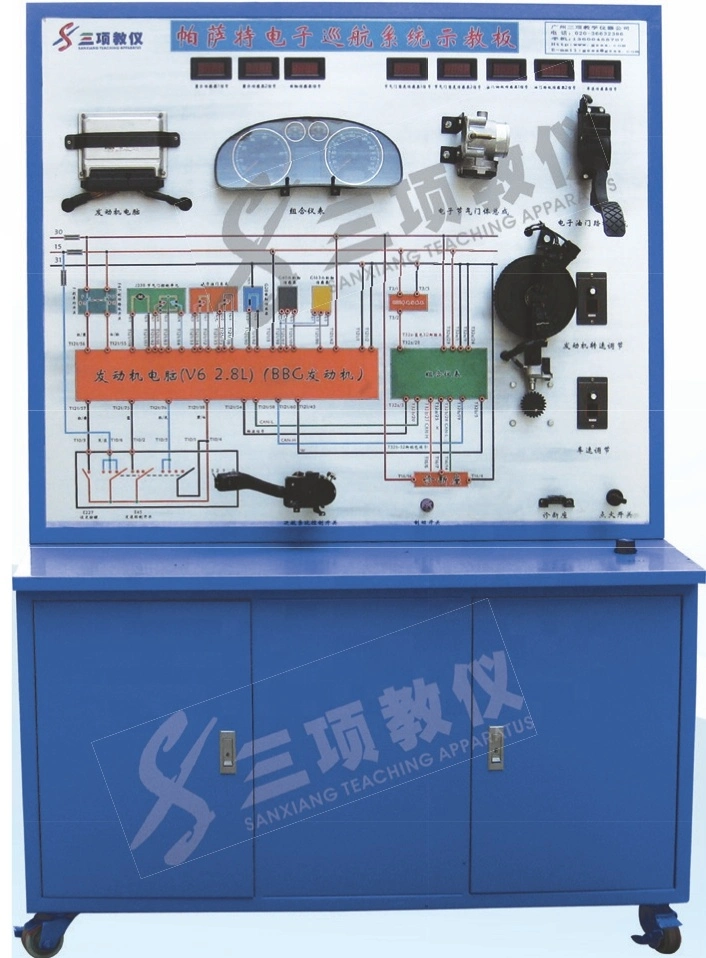 Electric Control Diesel Common Rail Fuel System Teaching Board Vocational Training Educational Equipment