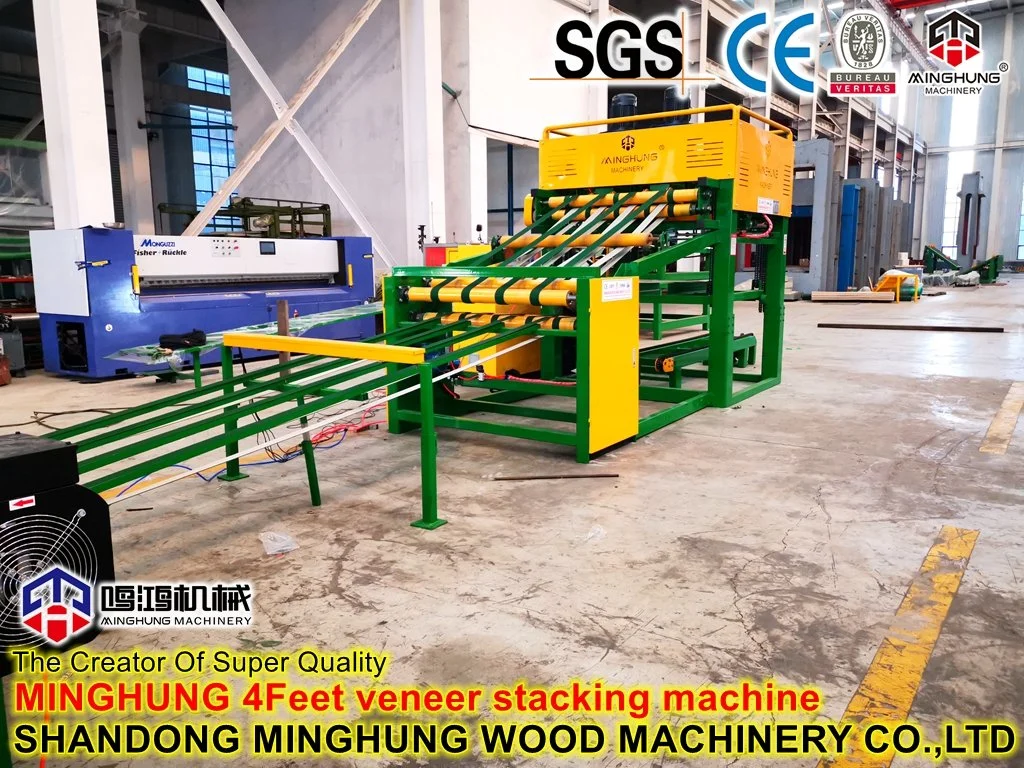 Automatic Wood Veneer Sorting Stacking Machine for Plywood Veneer Production Machine