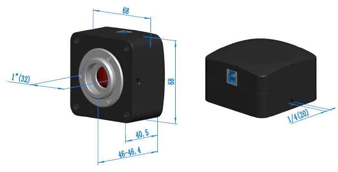 103100una cámara para microscopio con C-Mount USB3.0