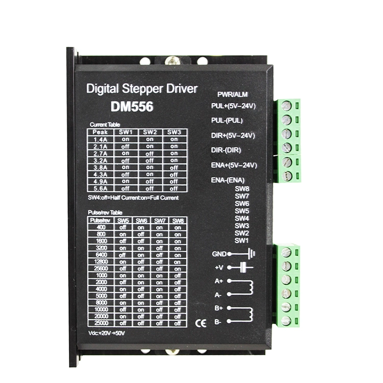 Microstep Stepper Motor Driver Dm556 for 57 86 Series Motor