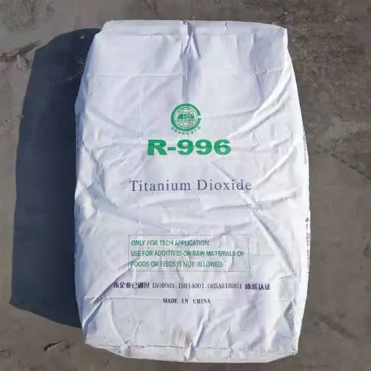 Dióxido de titânio Rutilo Anatase TiO2 Preço de dióxido de titânio de grau da indústria de grau de pigmento