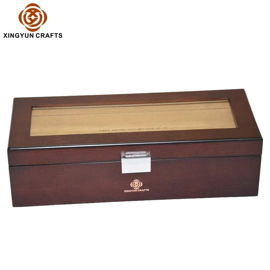 Delicate Wood Packaging Box Wooden Jewellery Necklace Storage Pendant Wood Package Jewelry Box