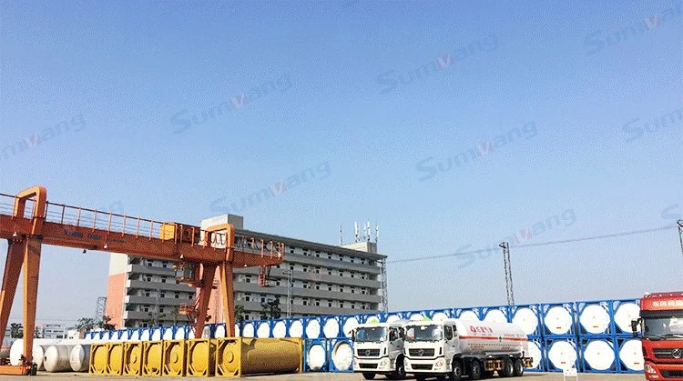 Factory Supply ISO Tank Container Industrial Grade N2o Gas 99.9%