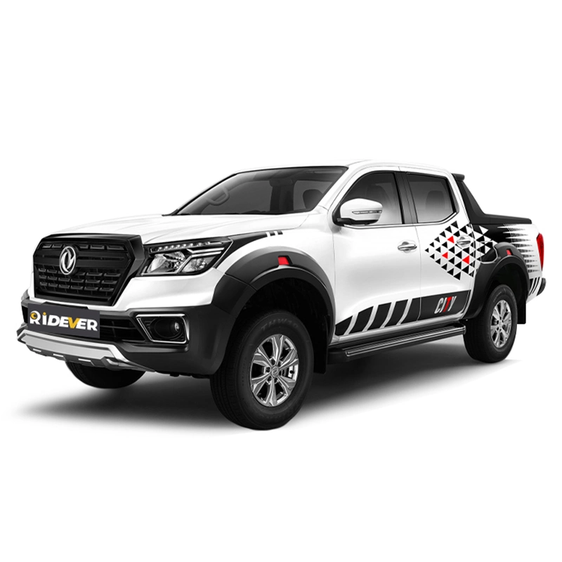 Ridever Good Price 2022 New Arrivals Dongfeng Rich 6 Bucket Flagship Pickup 5 Seats Cargo Used Pure Electronic Used Cars for Sale