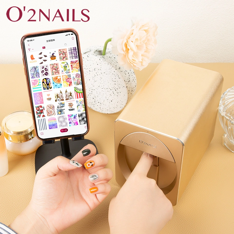 O2nails H1 Digital Nail Printer Salon Nail Art Equipment