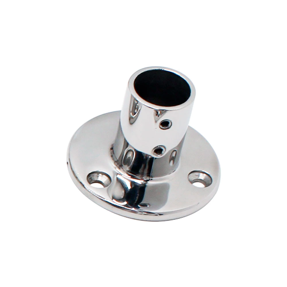 Marine Hardware Handrail Round Pipe Base 22mm Boat Fittings Yacht Accessories Boat Accessories