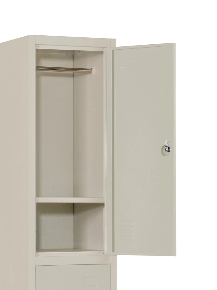 Directa de Fábrica Gimnasio Vestidores Muebles de metal de 2 puertas armario armario armario de estilo