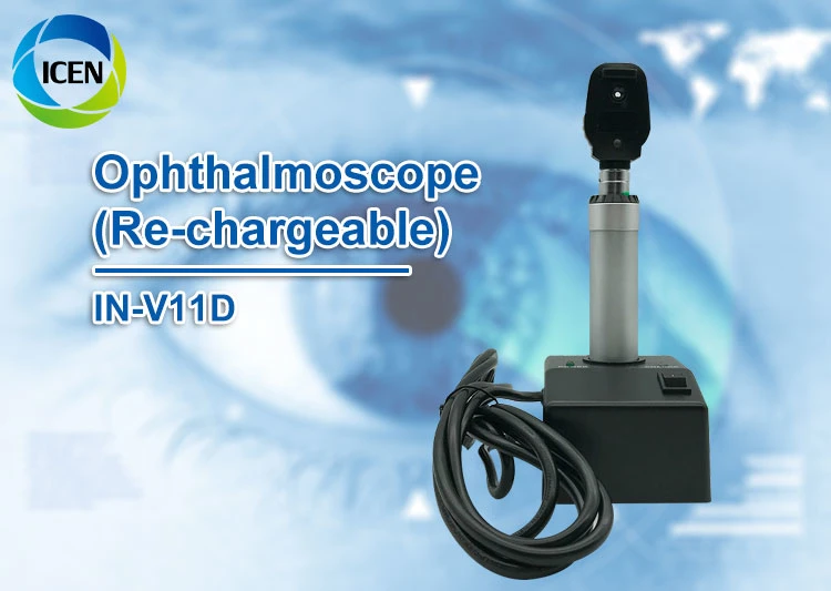 in-V11d High quality/High cost performance  Hospital Digital Used Diagnostic Set Ophthalmoscope Otoscope