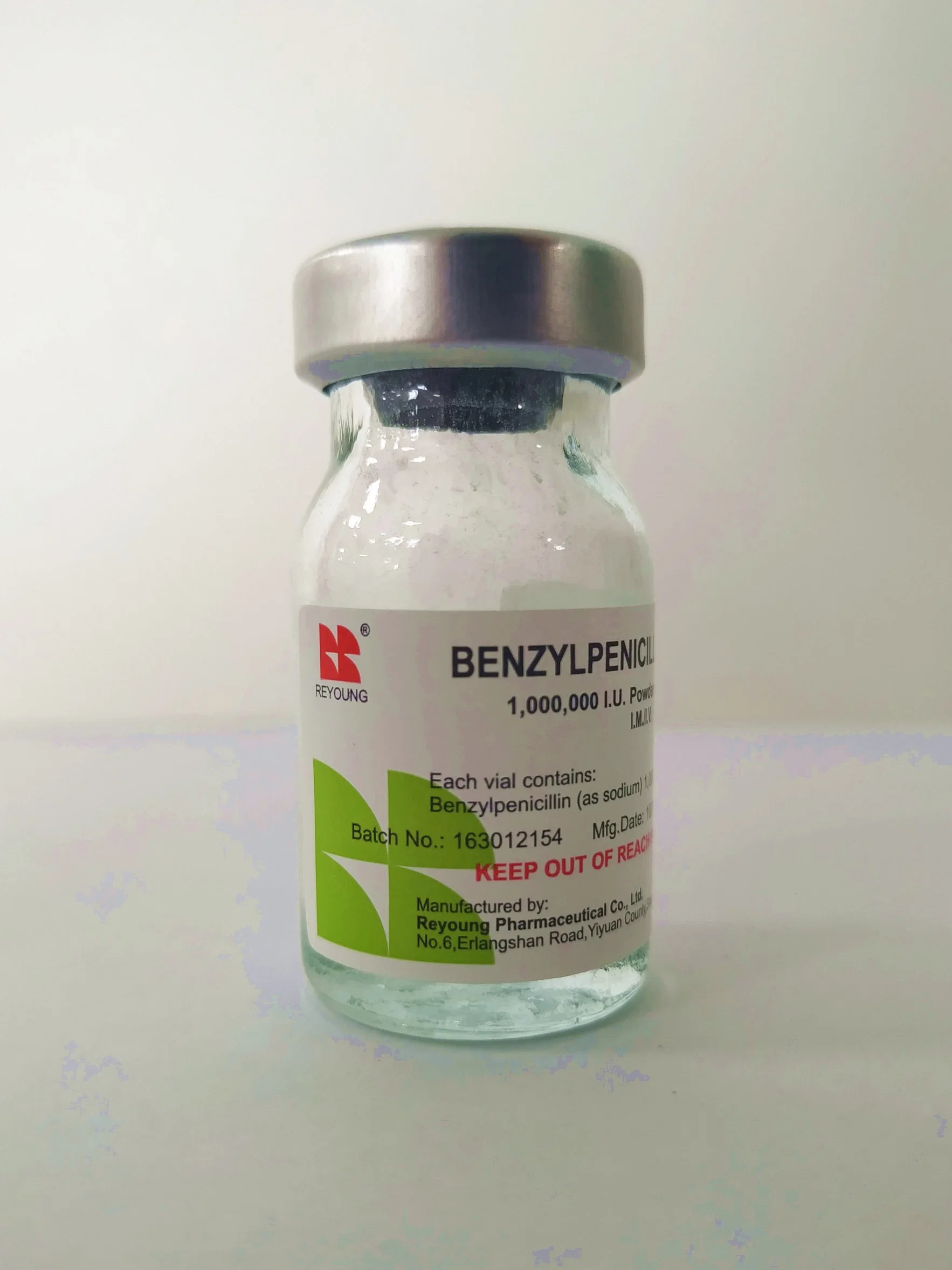 High quality/High cost performance Benzylpenicillin Sodium for Injection Pharmaceutical 1mega with GMP Certificate