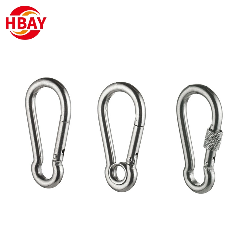 Dog Chain Hook Strapping Automatic Lock Safety Spring Buckle