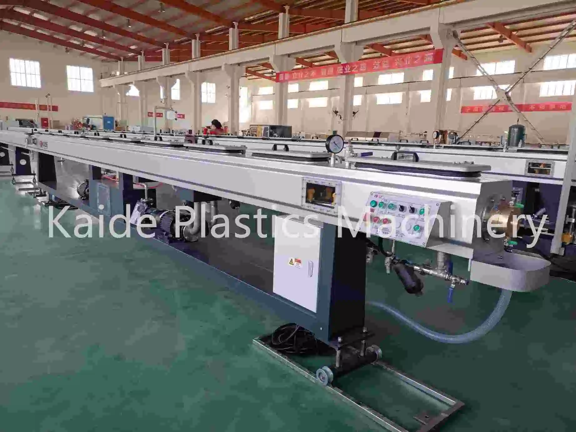 Plastic PVC|PE|PP|PPR|Water Gas Supply Irrigation Electric Single Wall Corrugated Pipe|Cable|Tube Extruding|Extruder|Extrusion Making Machine