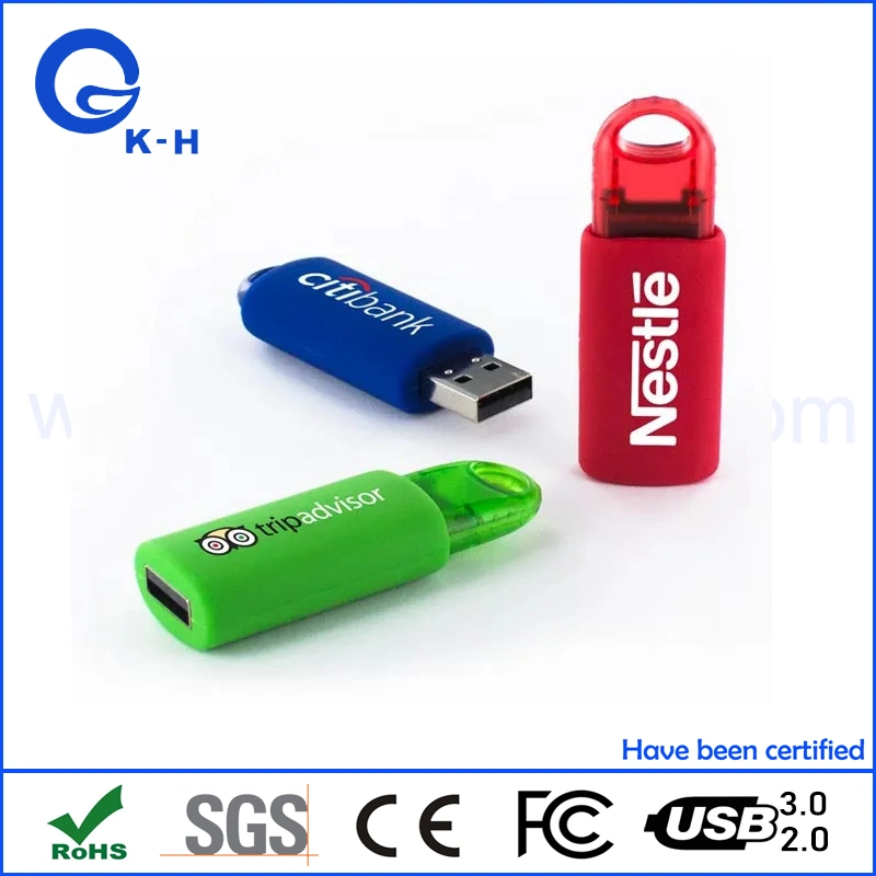 Spring Loaded USB 2.0 Flash Memory Pen Drive 1GB 2GB 4GB