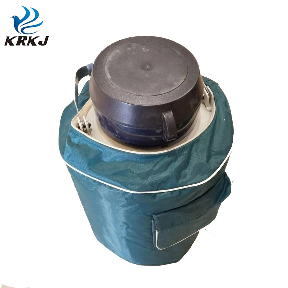 Good Quality Cheap Price Animal Liquid Nitrogen Semen Tank with Hinged Handle