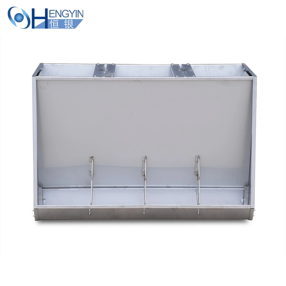 10holes Stainless Steel Trough for Fattening Pigs