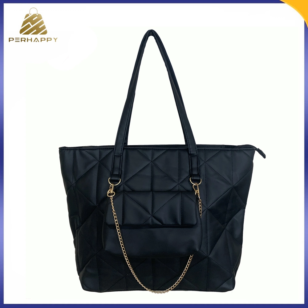 2022 New Fashion Popular Large Capacity PU Shopping Bags Women Shoulder Bags Women Handbags Ladies Atmospheric Tote Bags