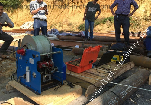 Geophysikalischer Brunnen Holzwinde, Bohrloch Winde, Kabel ziehende Winde, Tiefwasserbrunnen Winde Traktor Holzwinde zum Verkauf